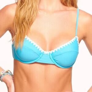 Ramy Brook Women's Emmeline Underwire Bikini Top Poolside L NWT